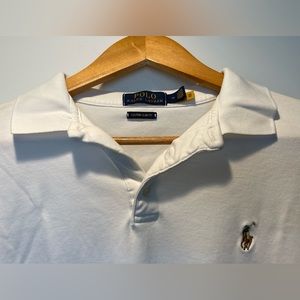 Ralph Lauren men’s white polo
